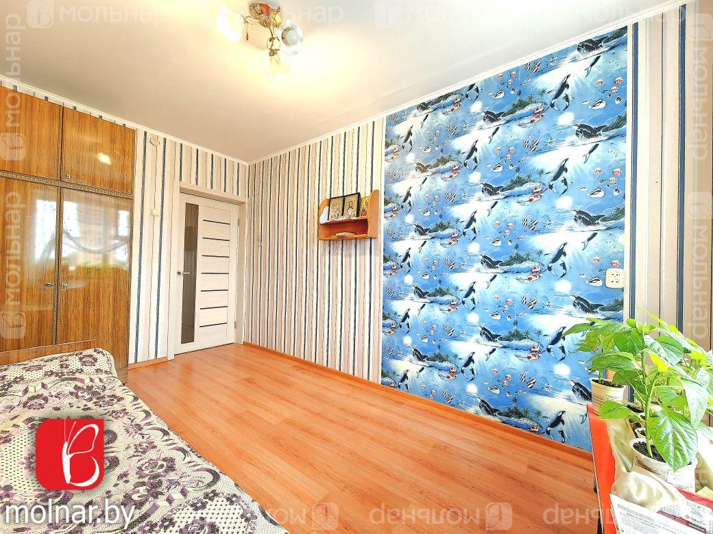 Продам 4-комнатную квартиру в Воложине, Чапаева ул., 55