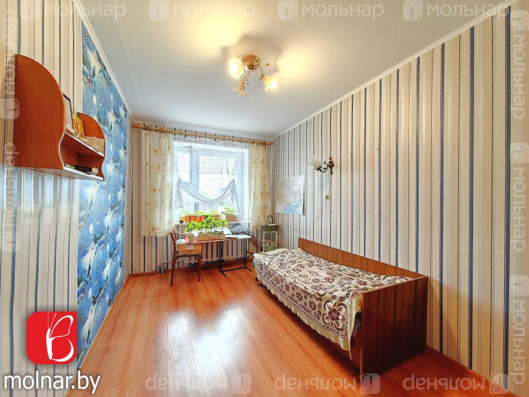 Продам 4-комнатную квартиру в Воложине, Чапаева ул., 55