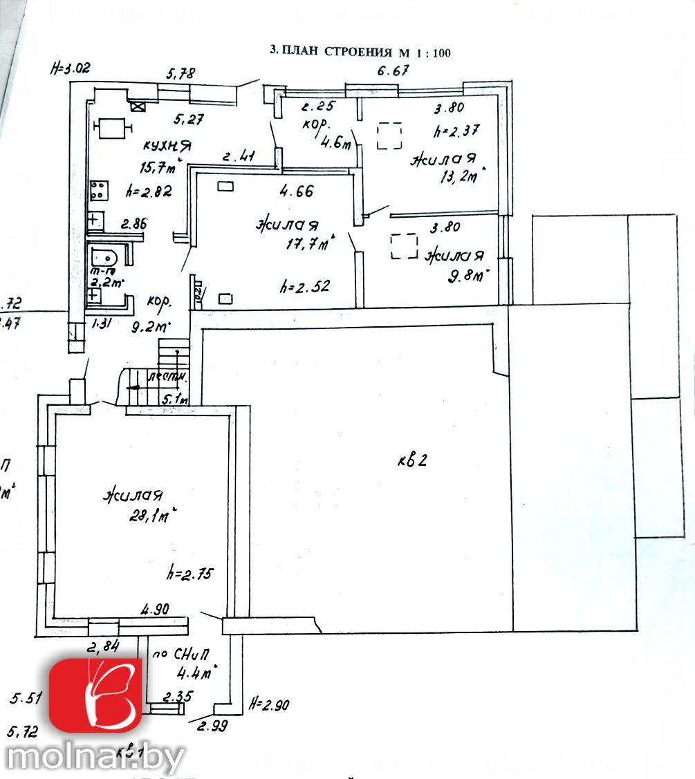 Продам 4-комнатную квартиру в Минске в Ленинском р-не, 5