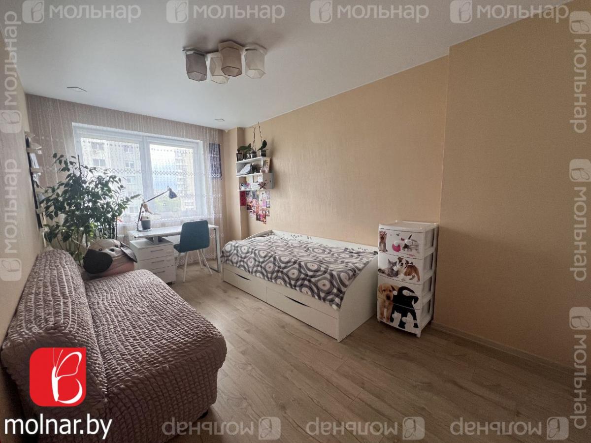 Продам 3-комнатную квартиру в Минске в Московском р-не, Студенческая Деревня, Чюрлёниса ул., 8