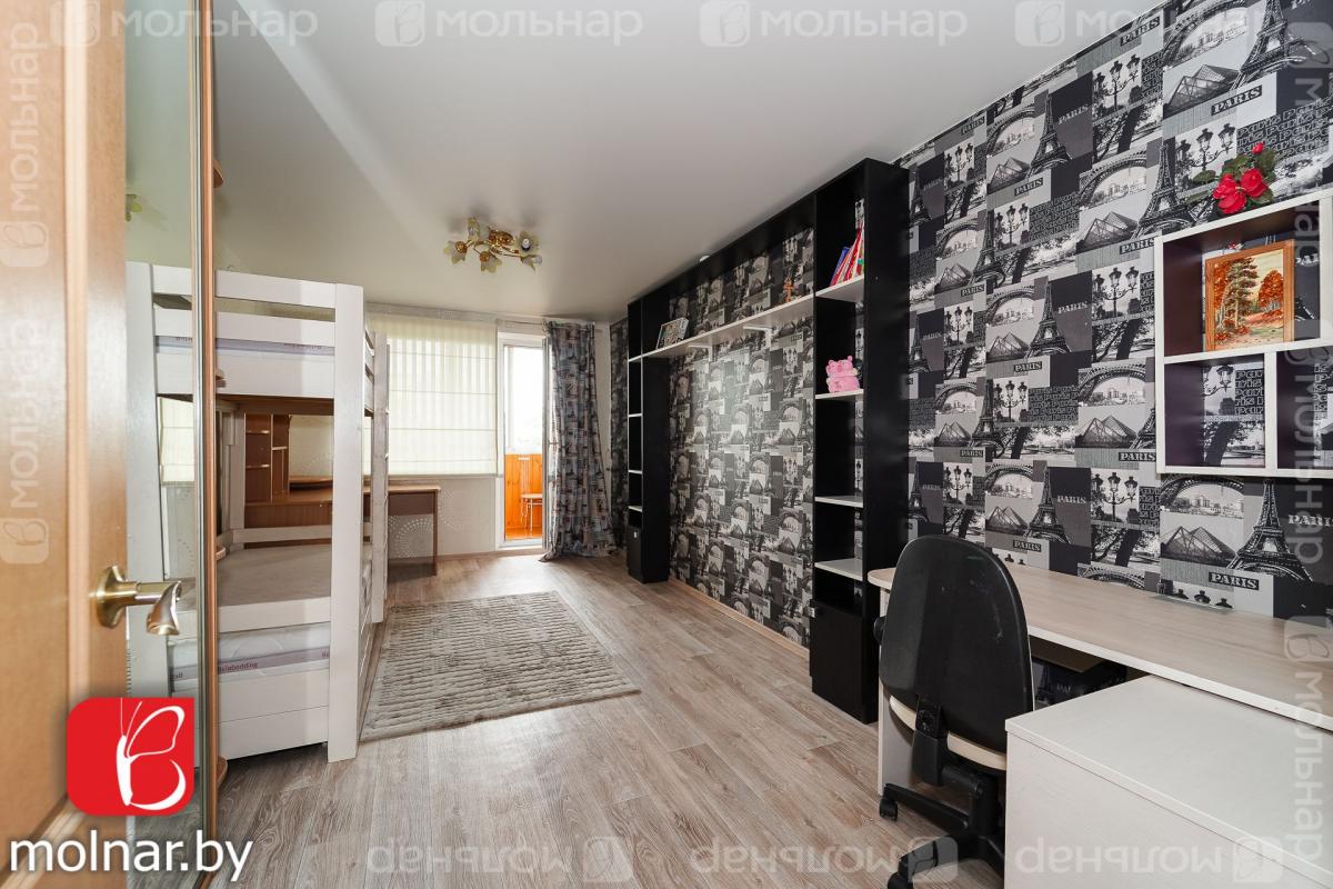 Продам 3-комнатную квартиру в Минске в Заводском р-не, Серебрянка, Плеханова ул., 71