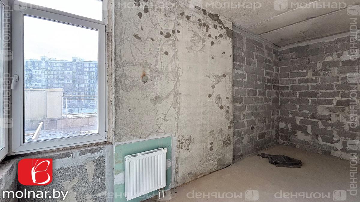 Продам 2-комнатную квартиру в Минске в Первомайском р-не, 8/0