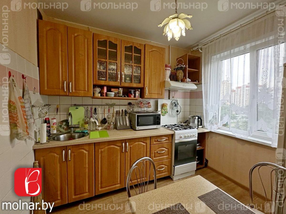 Продам 3-комнатную квартиру в Минске в Первомайском р-не, Зеленый луг, Логойский тракт, 6