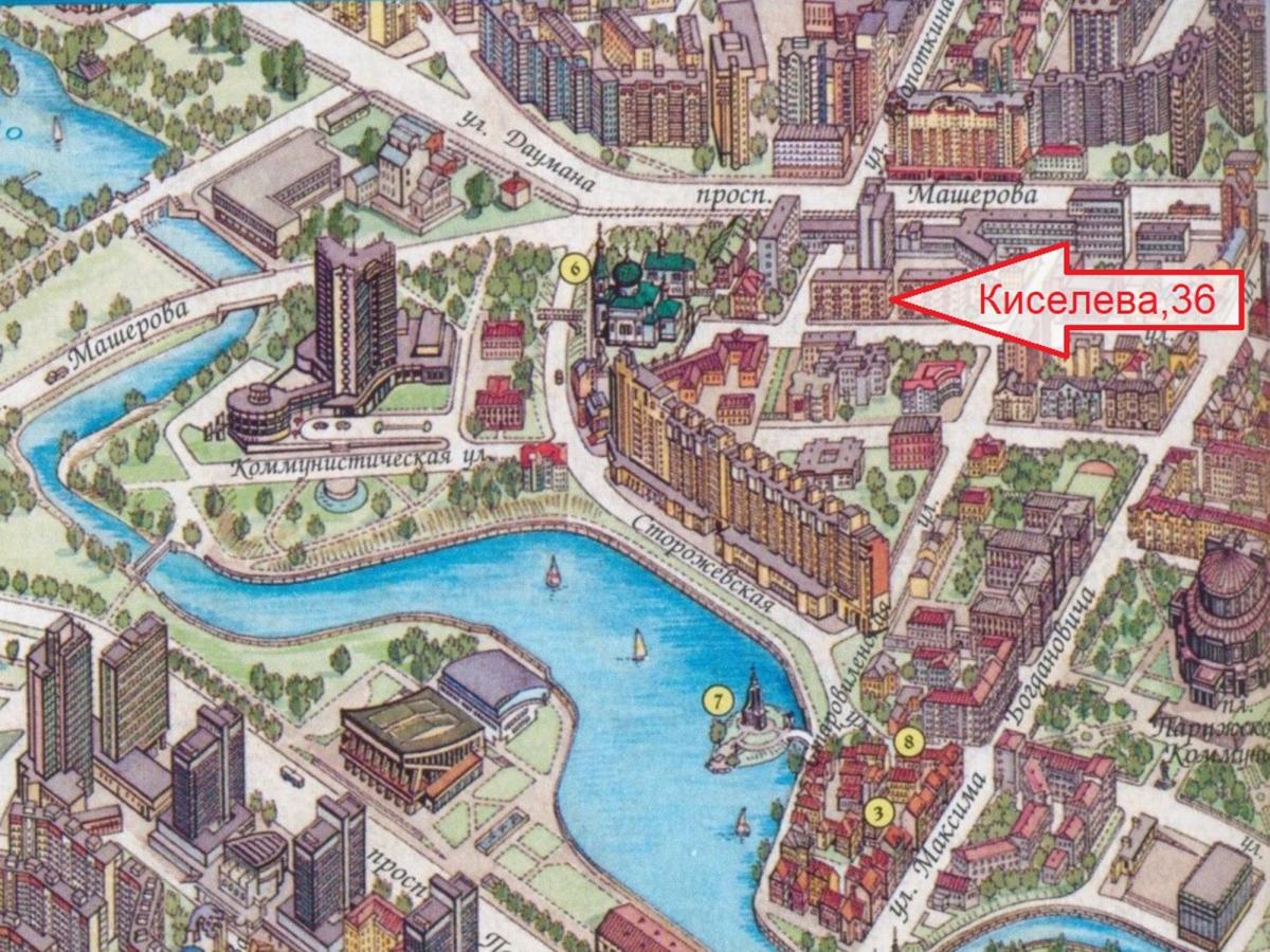 Продам 3-комнатную квартиру в Минске в Центральном р-не, Киселева ул., 36