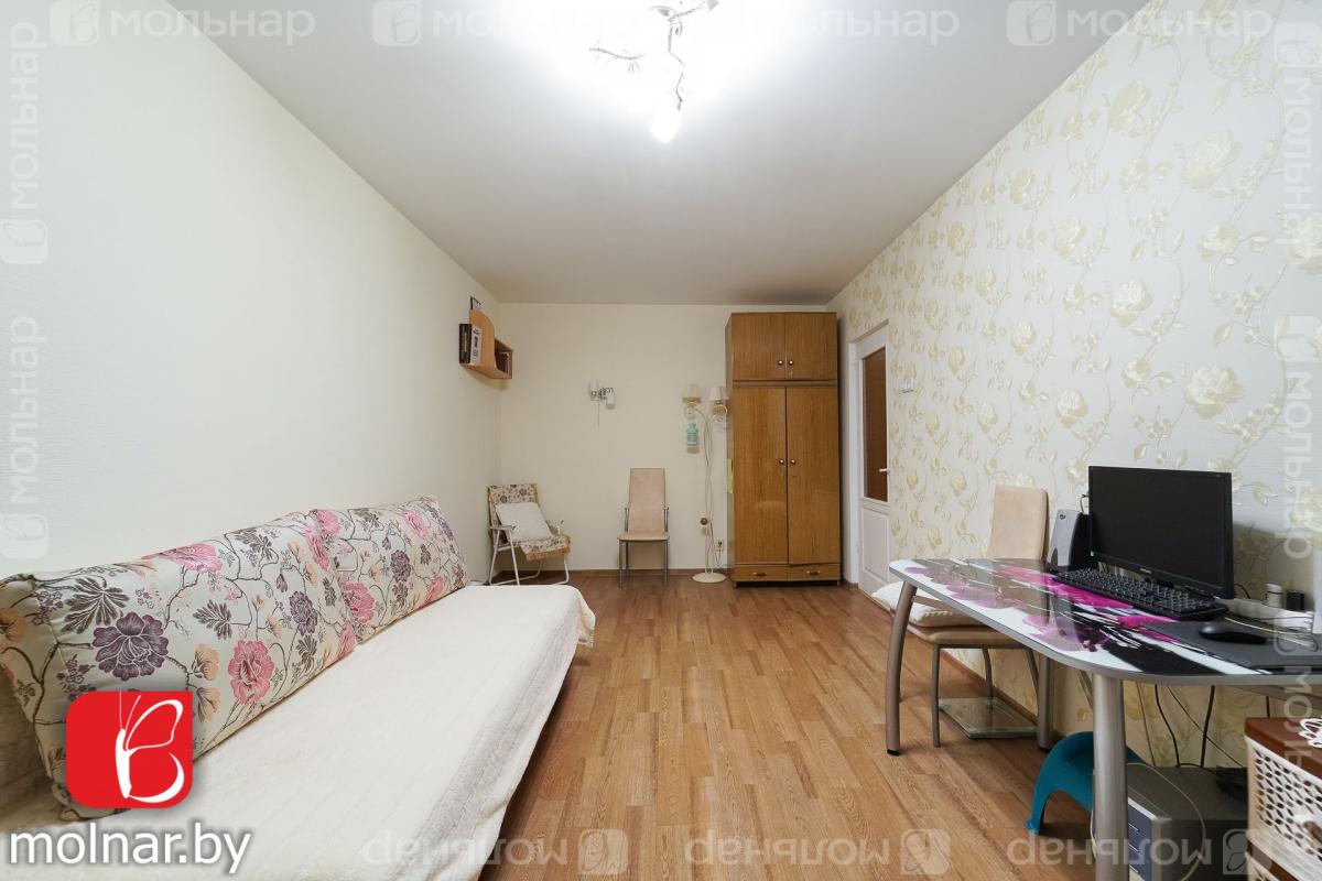 Продам 1-комнатную квартиру в Минске в Московском р-не, Юго-Запад, газеты Звязда проспект, 17