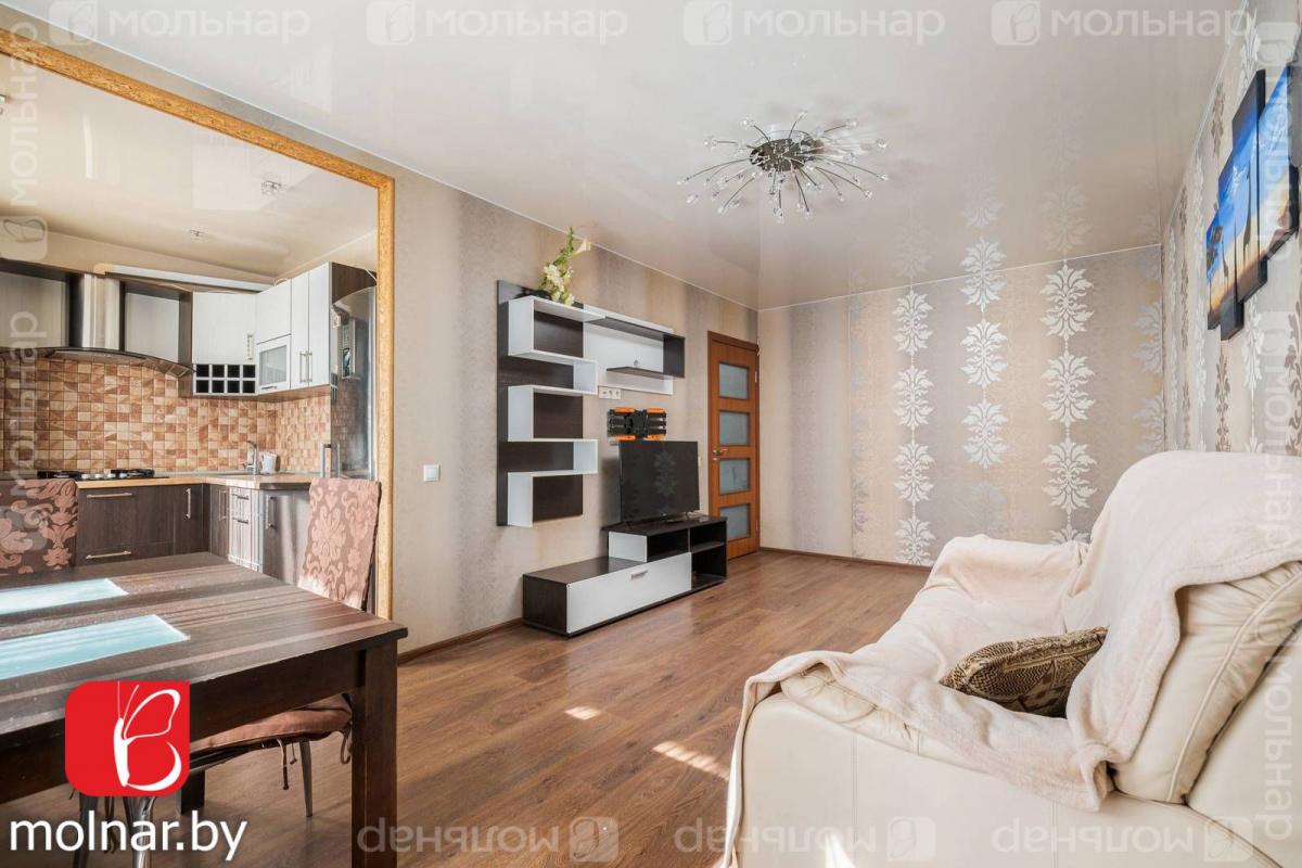 Продам 2-комнатную квартиру в Минске в Первомайском р-не, Зеленый луг, Седых ул., 56