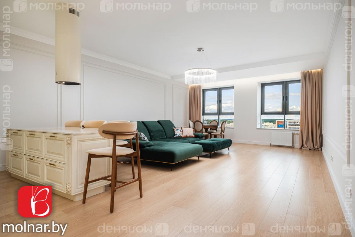 Продам 3-комнатную квартиру в Минске в Центральном р-не, Заславская, Победителей проспект, 115