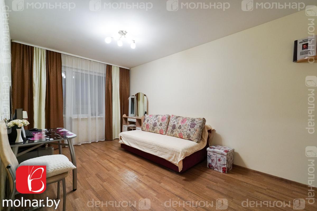 Продам 1-комнатную квартиру в Минске в Московском р-не, Юго-Запад, газеты Звязда проспект, 17