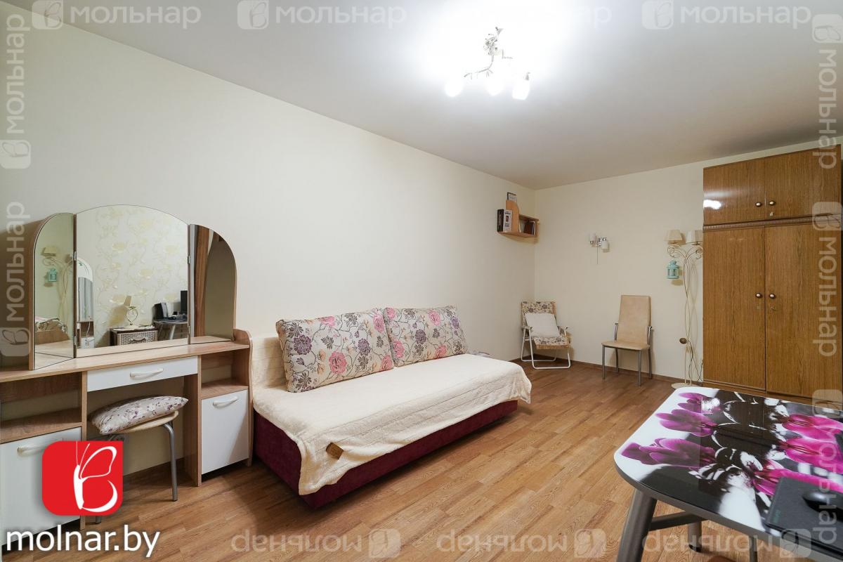 Продам 1-комнатную квартиру в Минске в Московском р-не, Юго-Запад, газеты Звязда проспект, 17