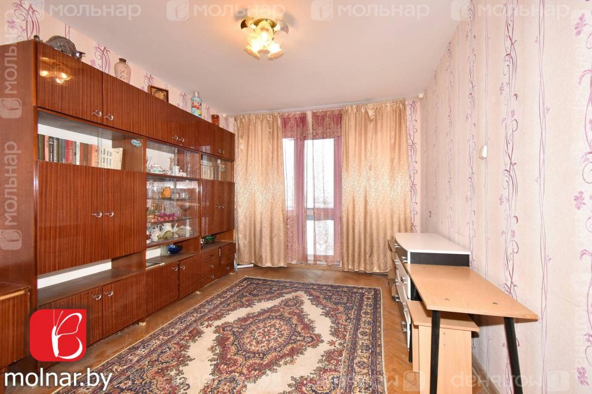 Продам 2-комнатную квартиру в Минске в Октябрьском р-не, Аэродромная, Брилевская ул., 19