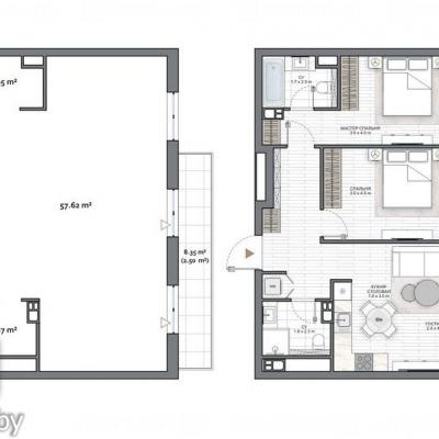 Продам 3-комнатную квартиру Минск